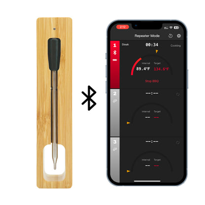 AI Cooking CXL001-C Wireless Smart Meat Thermometer