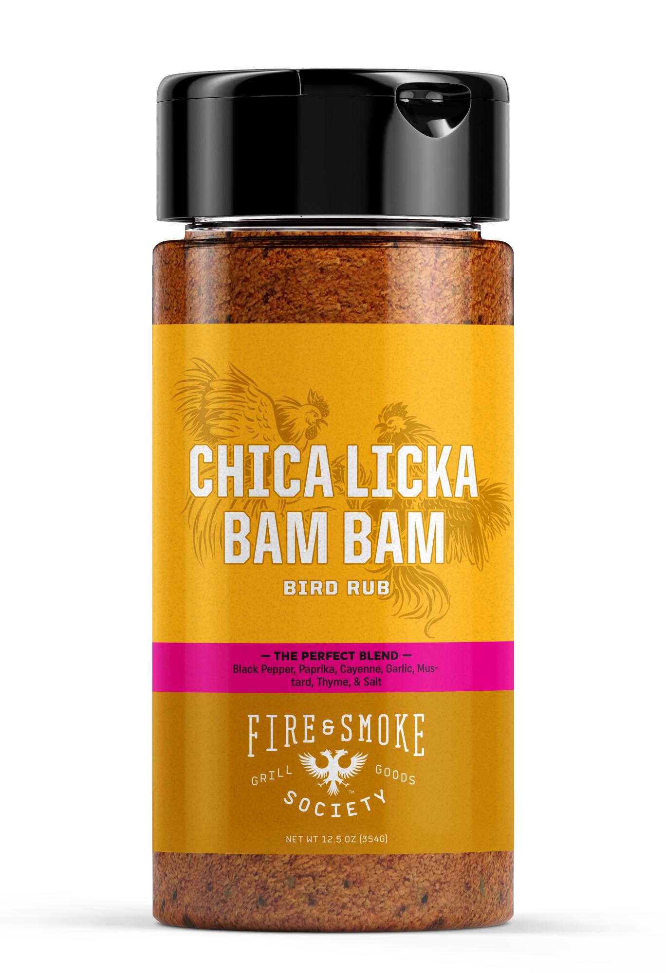 Fire & Smoke Chica Licka Bam Bam Poultry Rub 354gr-12,5oz