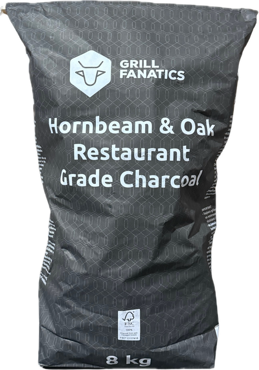 Grill Fanatics Hornbeam & Oak Restaurant Grade Charcoal 8kg