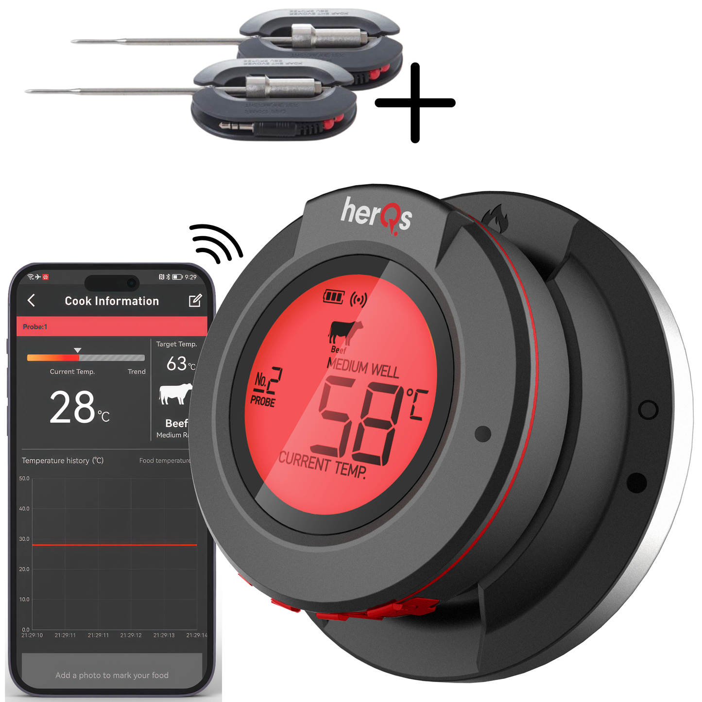 HerQs Dome Thermometer