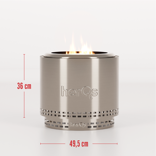 HerQs Smokeless FirePit Blaze (49,5cm)